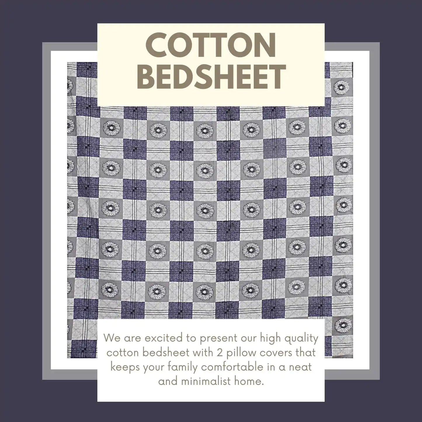 Jaali Dream Double Bed Bedsheet