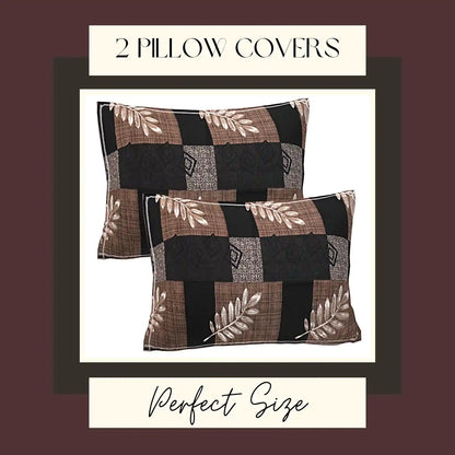 Floral Dusk Glace Cotton Elastic Bedsheet