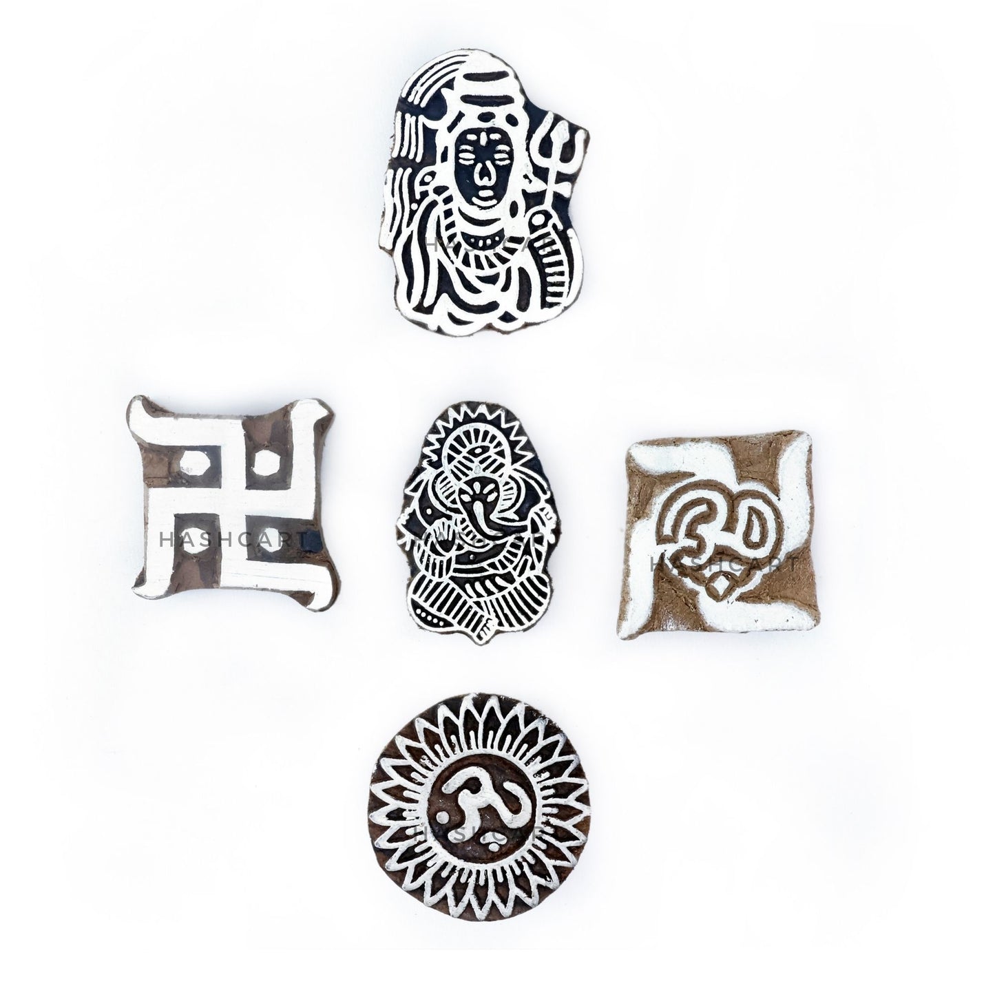 Religious Printing Blocks for Tattoo Print