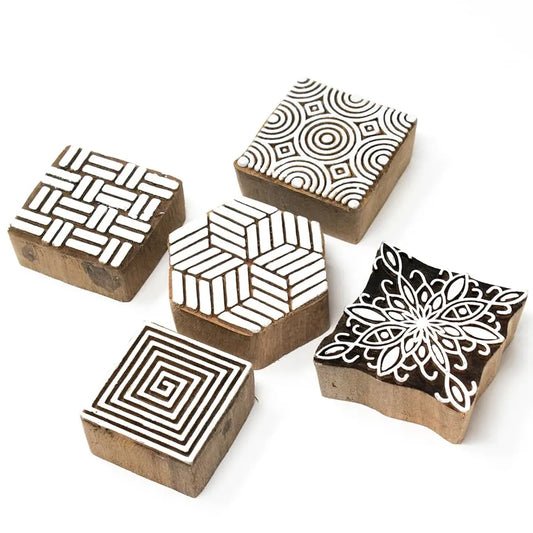 Square Geometric Blocks