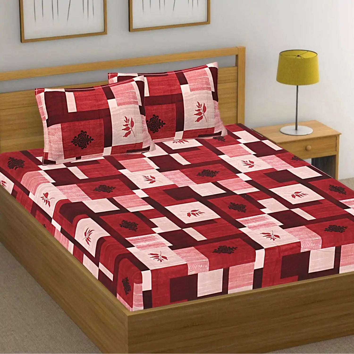 cotton bedsheet for double bed