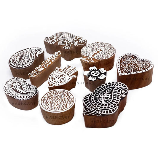 Wooden Printings Blocks & Stamps