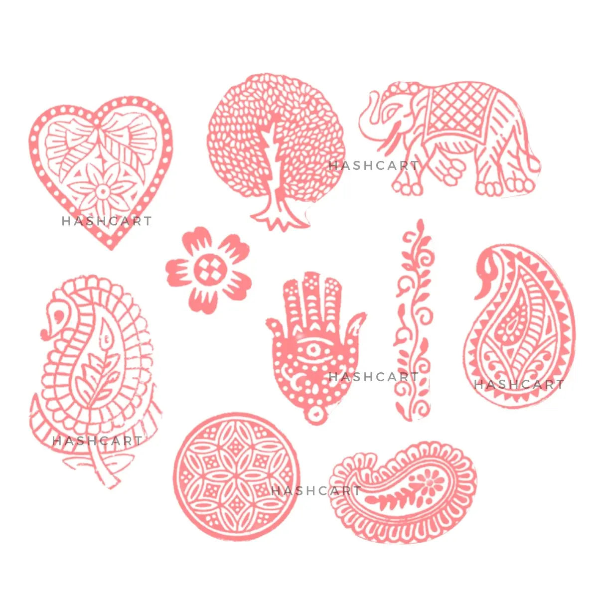 Wooden Printings Blocks & Stamps
