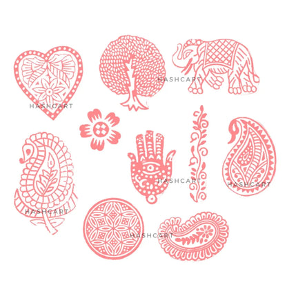 Wooden Printings Blocks & Stamps