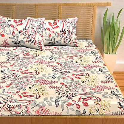 Floral Fest Double Bed Bedsheet