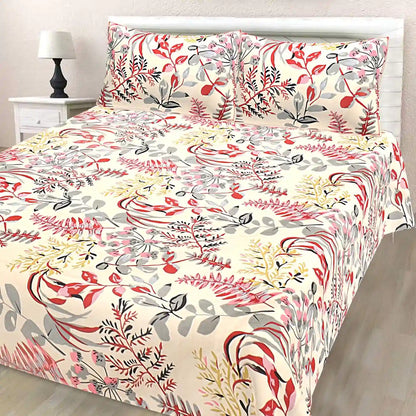 Floral Fest Double Bed Bedsheet