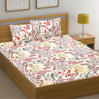 Floral Fest Double Bed Bedsheet