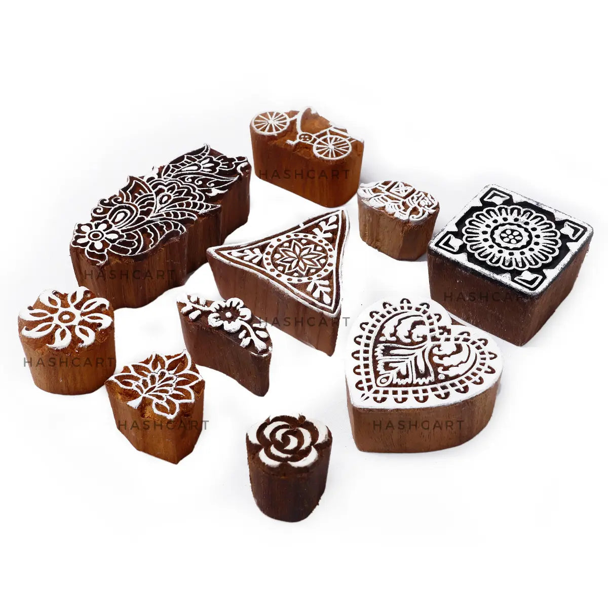 Block Print Wooden Blocks
