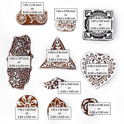 Block Print Wooden Blocks