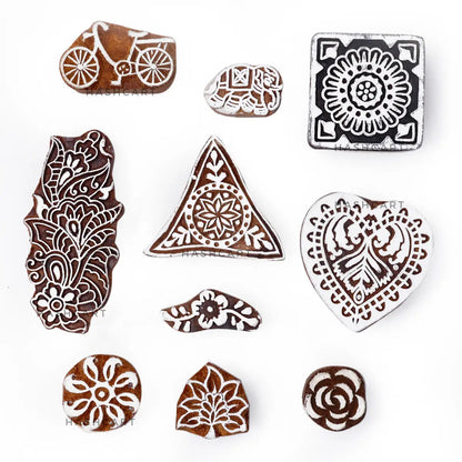 Block Print Wooden Blocks