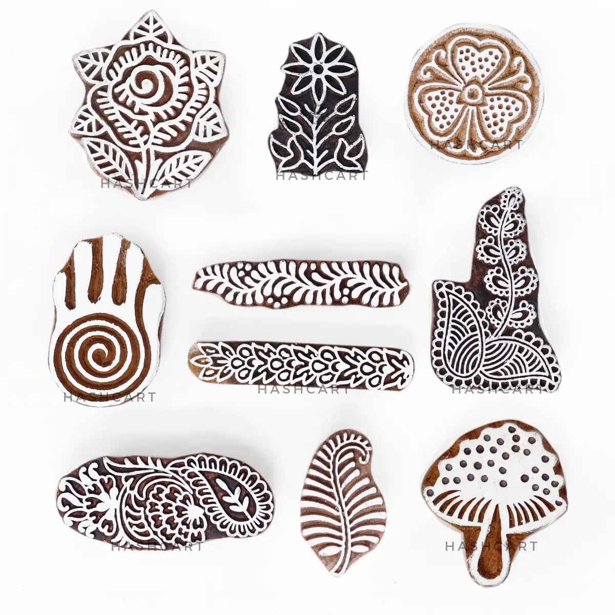 Page Printing Wood Blocks