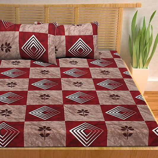 Pattern Play Double Bed Bedsheet Set
