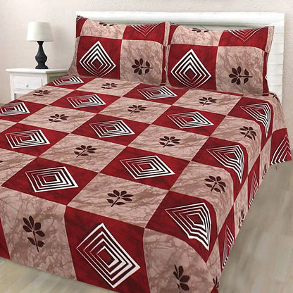 Pattern Play Double Bed Bedsheet Set