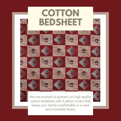 Pattern Play Double Bed Bedsheet Set
