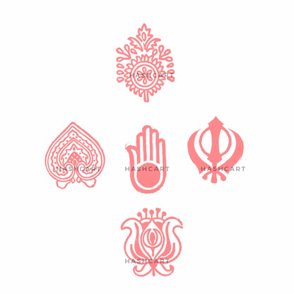 Wooden Hand Blocks for Printing