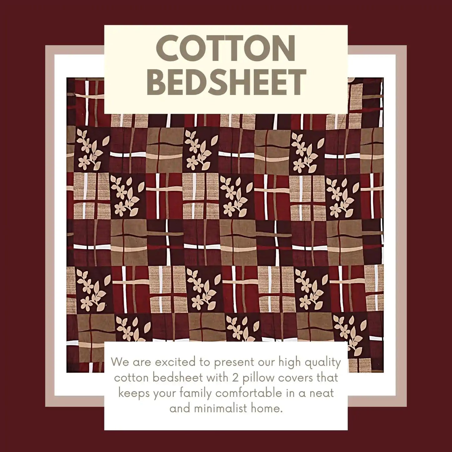 Symphony Double Bed Elastic Bedsheet