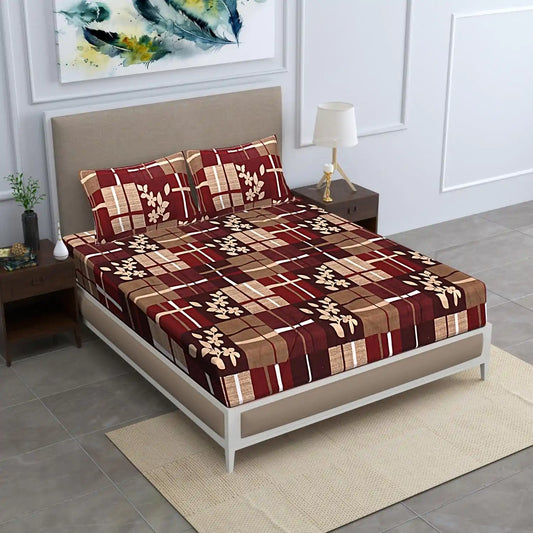 Symphony Double Bed Elastic Bedsheet