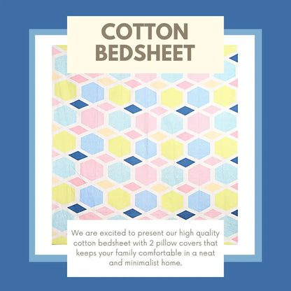 Pentagon Diamond Double Bed Bedsheet