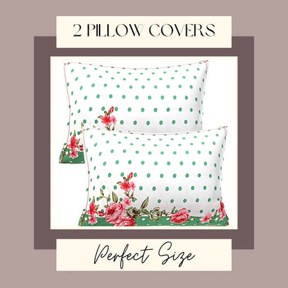 Floral Platter Double Bed Bedsheet