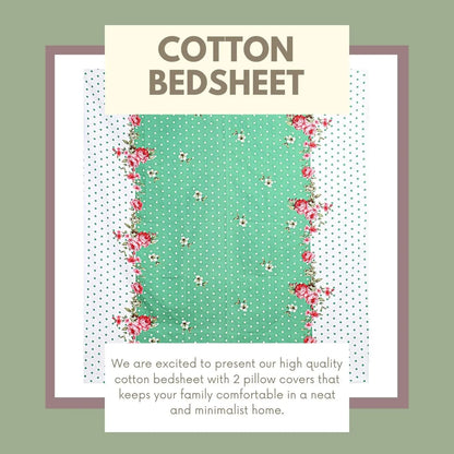 Floral Platter Double Bed Bedsheet