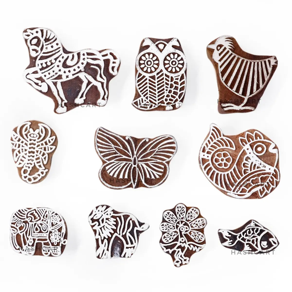 Wooden Hand Blocks