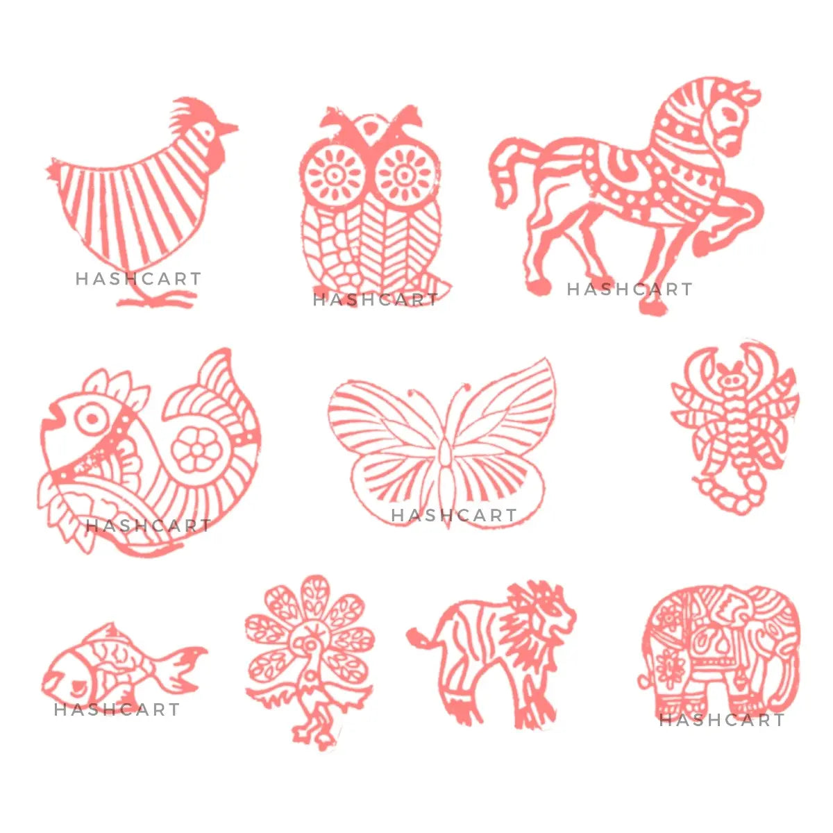 Wooden Hand Blocks