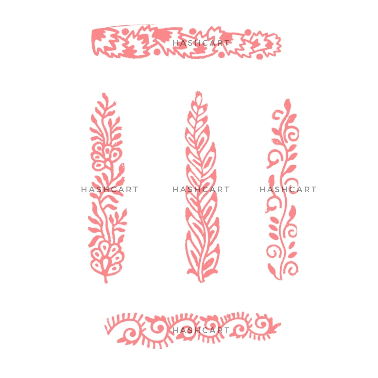 Mehandi Design Printing Blocks
