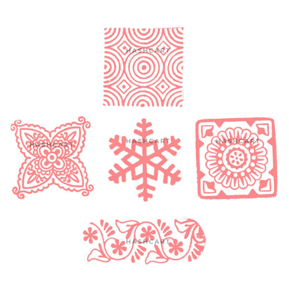 Wooden Blocks for Printing Saree Border