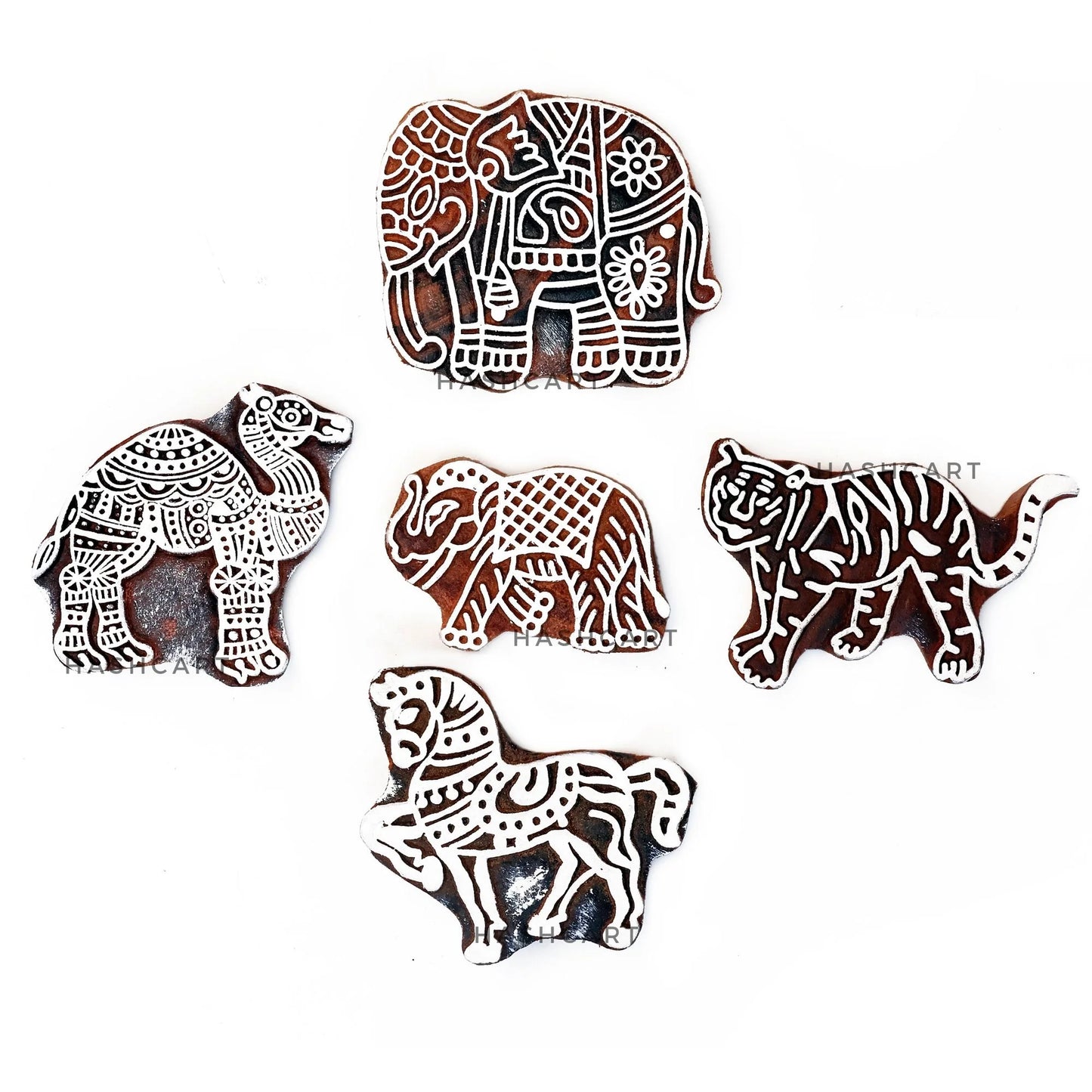 Animals Design Wooden Blocks