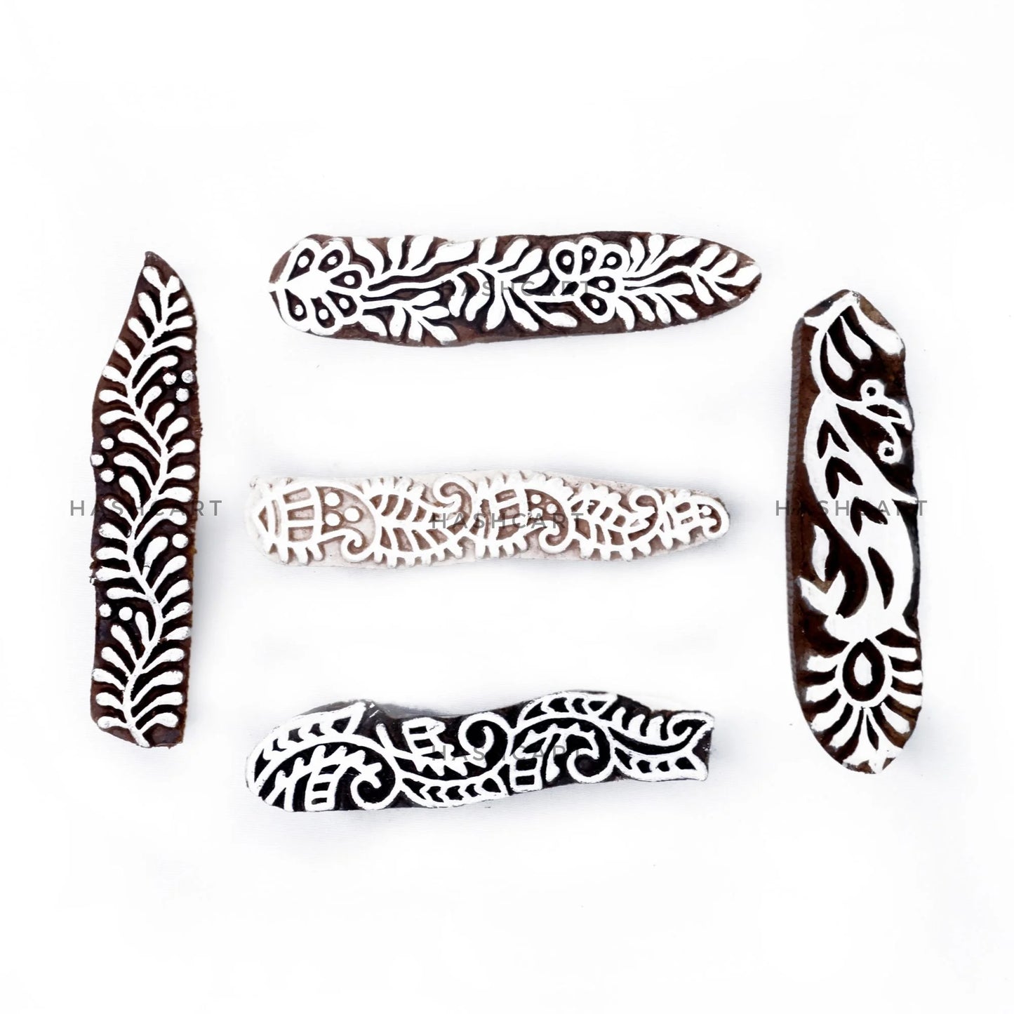 Wooden Stamps for Mehandi Design