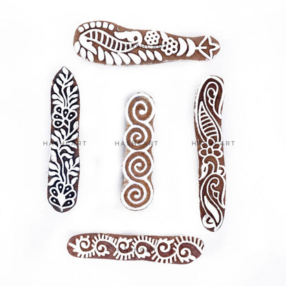 Wooden Blocks for Mehandi Design on Fingers