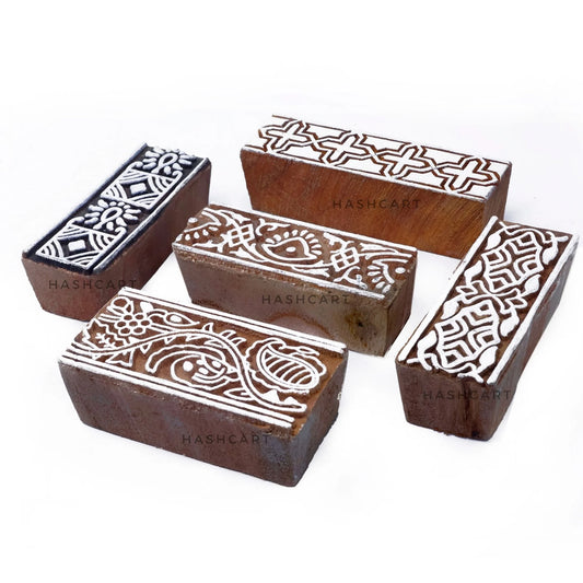 Wooden Blocks for Printing Saree Border