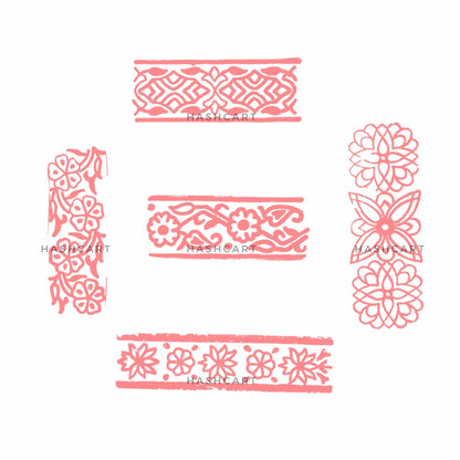 Wooden Blocks for Border Printing