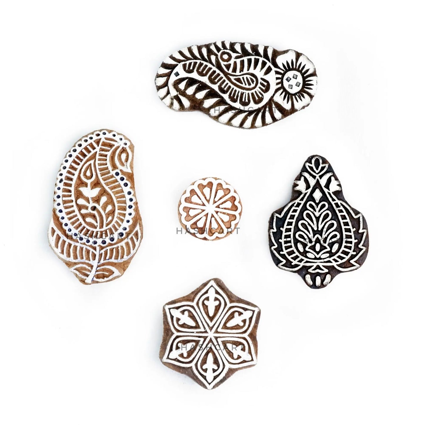 Handmade Wooden Printing Blocks