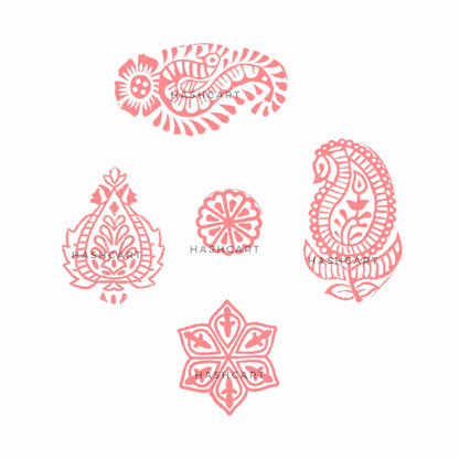 Handmade Wooden Printing Blocks