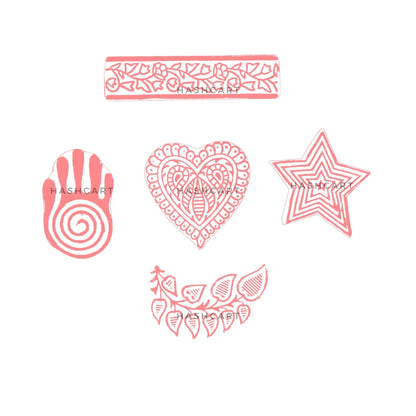 Handicraft Wooden Stamps & Blocks