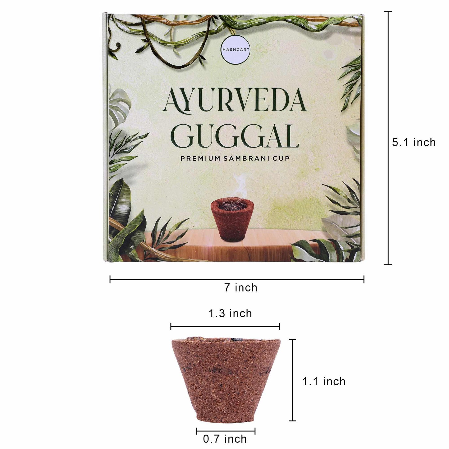 Ayurveda Guggal Sambrani Cup