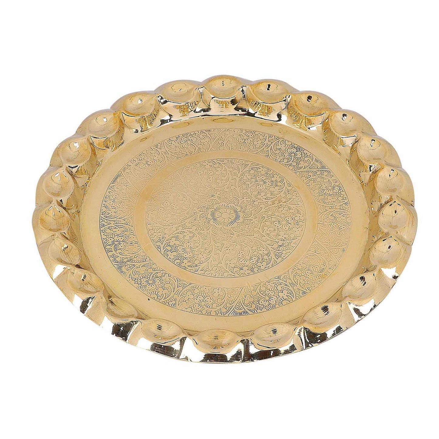 Brass Puja Thali Set