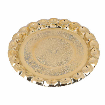 Brass Puja Thali Set