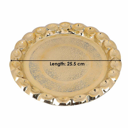 Brass Puja Thali Set