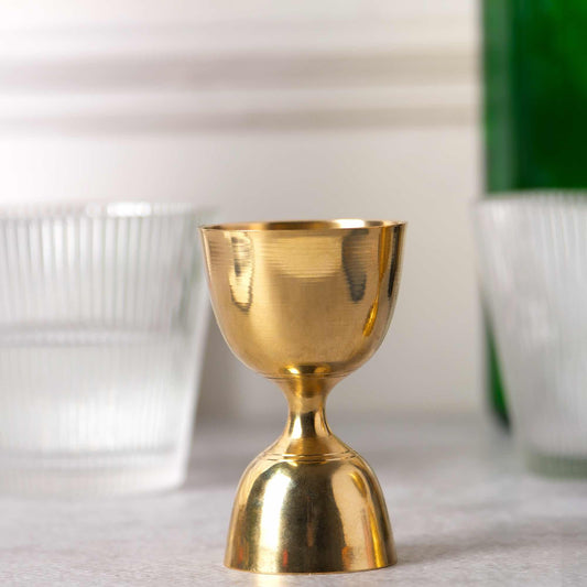 Brass Peg Measure Jigger