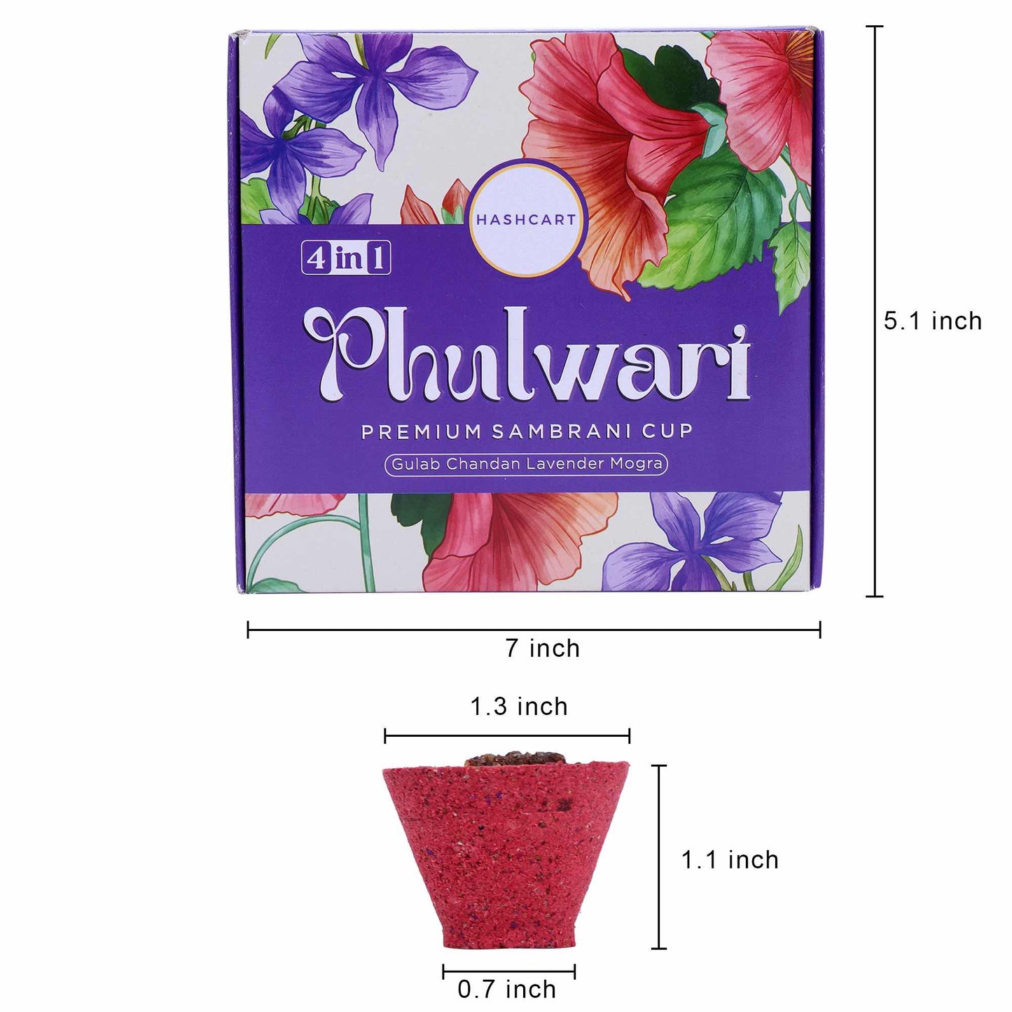 Phulwari 4 in 1 Sambrani Cup